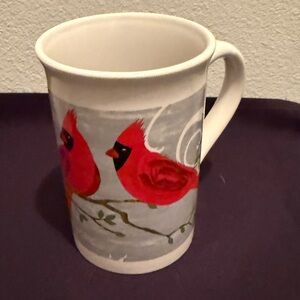 Vintage Royal Norfolk Ceramic Cardinal Coffee Mug. 4.75”